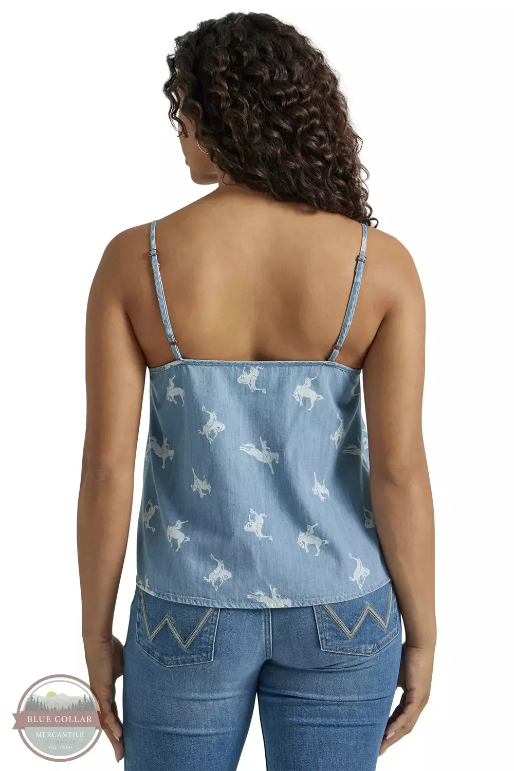 112347174 Button Front Denim Cami
