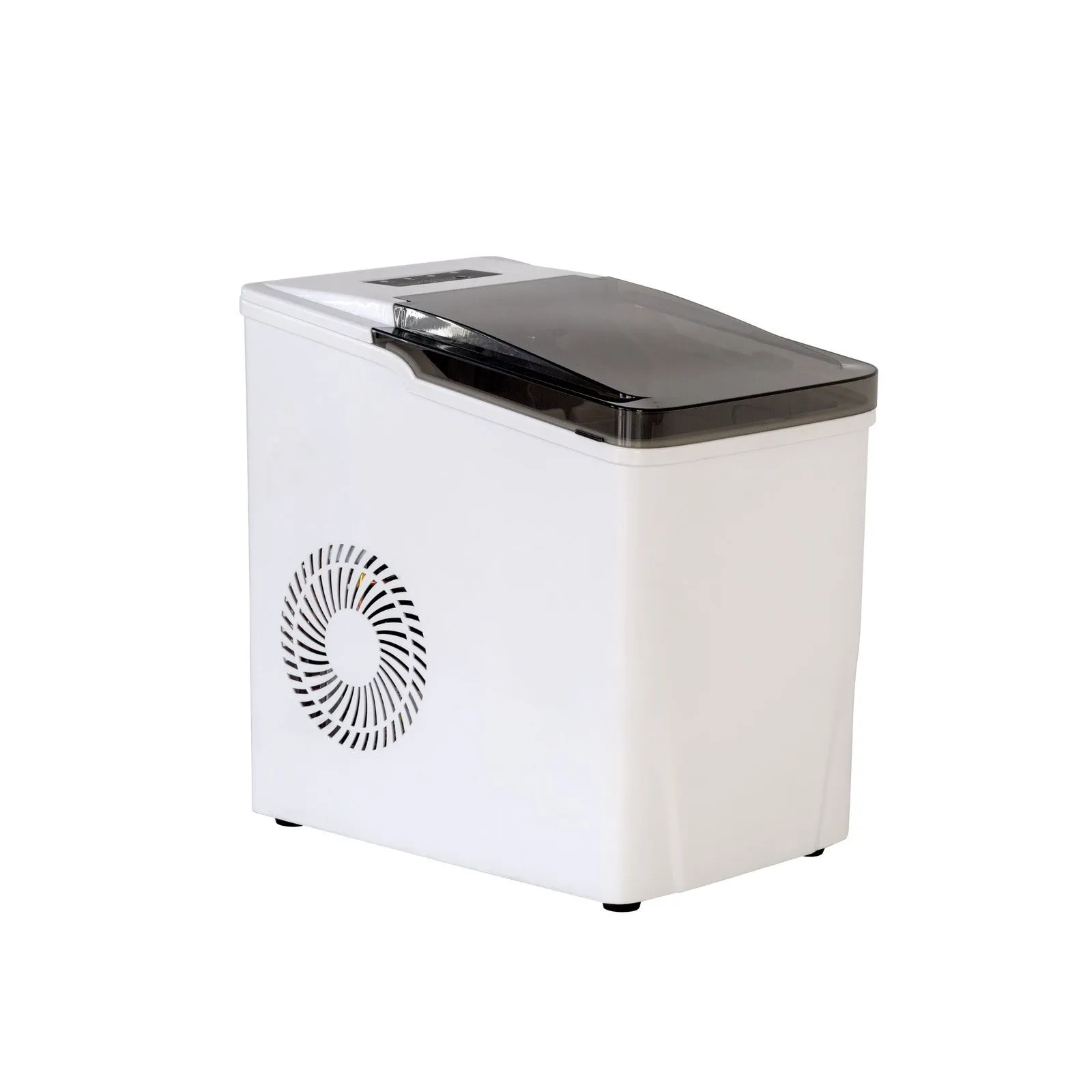 12kgs/24H Ice Cube Maker with 2.2L Tank, LED & Alarms