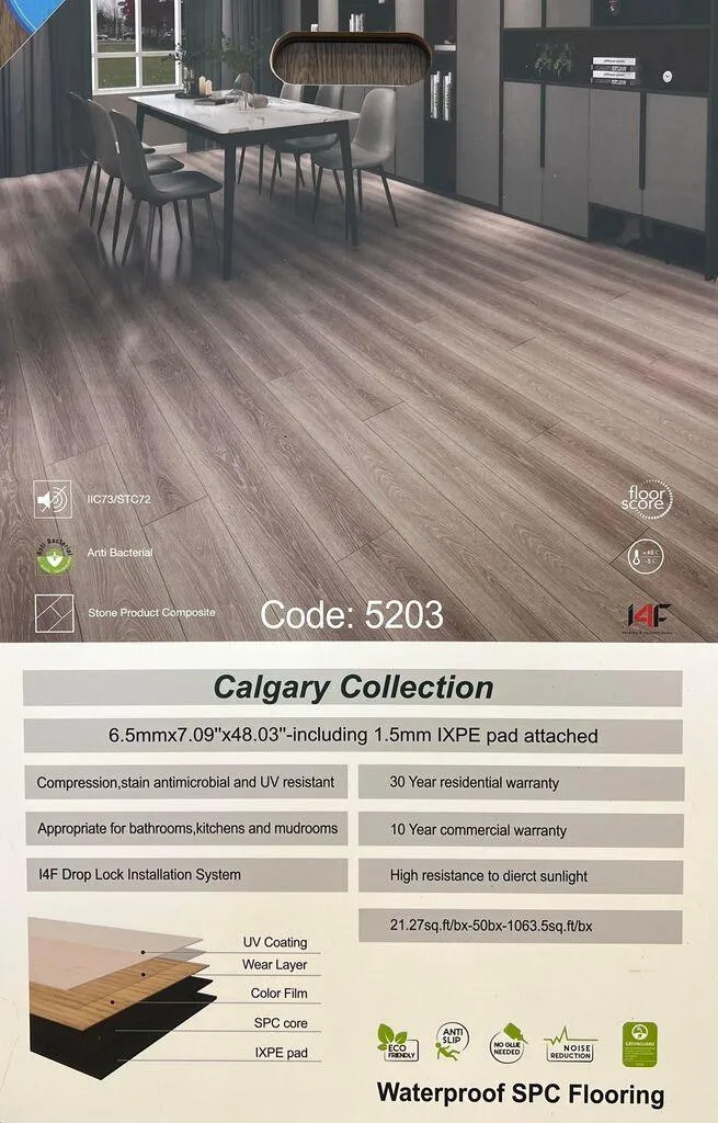 5203 - Riche Vinyl 6.5mm Calgary Collection