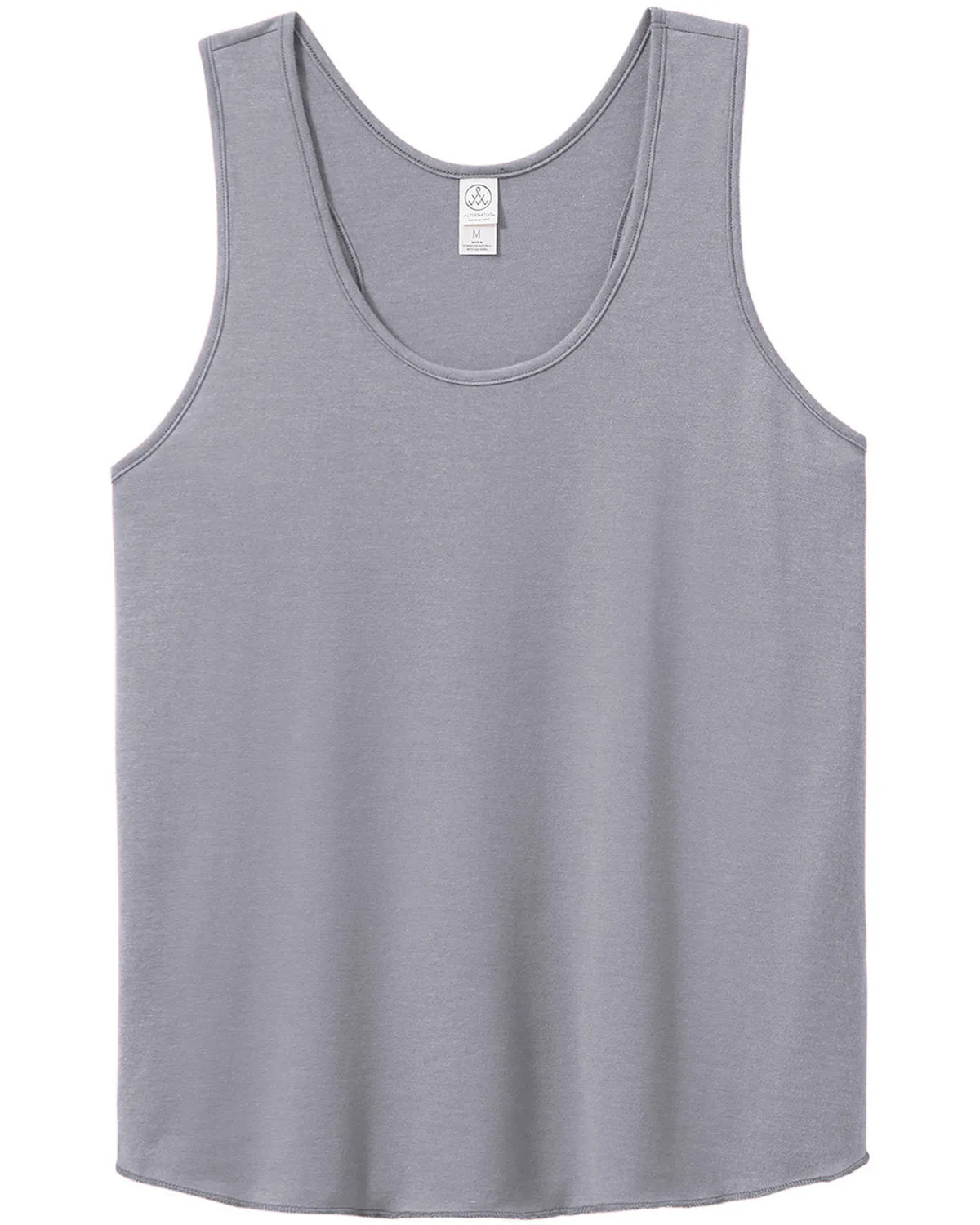 Alternative Ladies' Modal Tri-Blend Racer Tank, Nickel