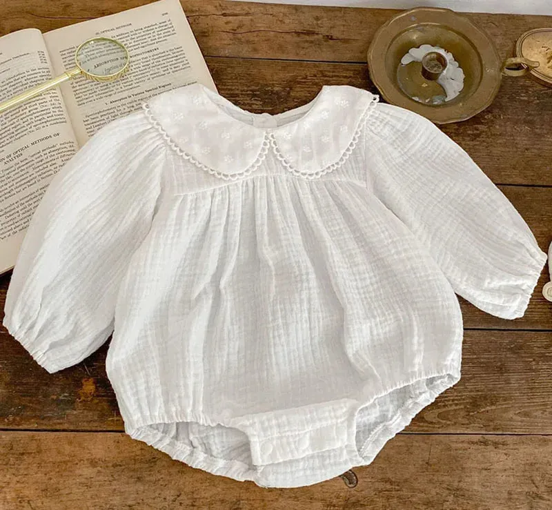 Baby Girls Lace Romper