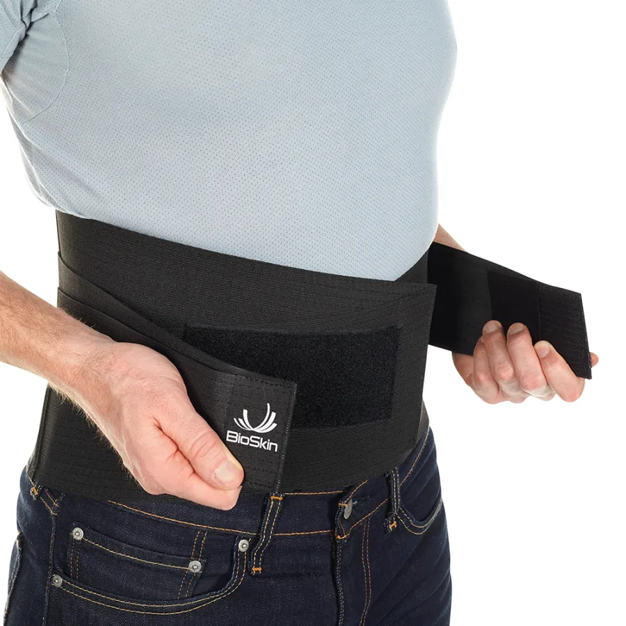 Bioskin Lumbar Compression Wrap With Oval Pad