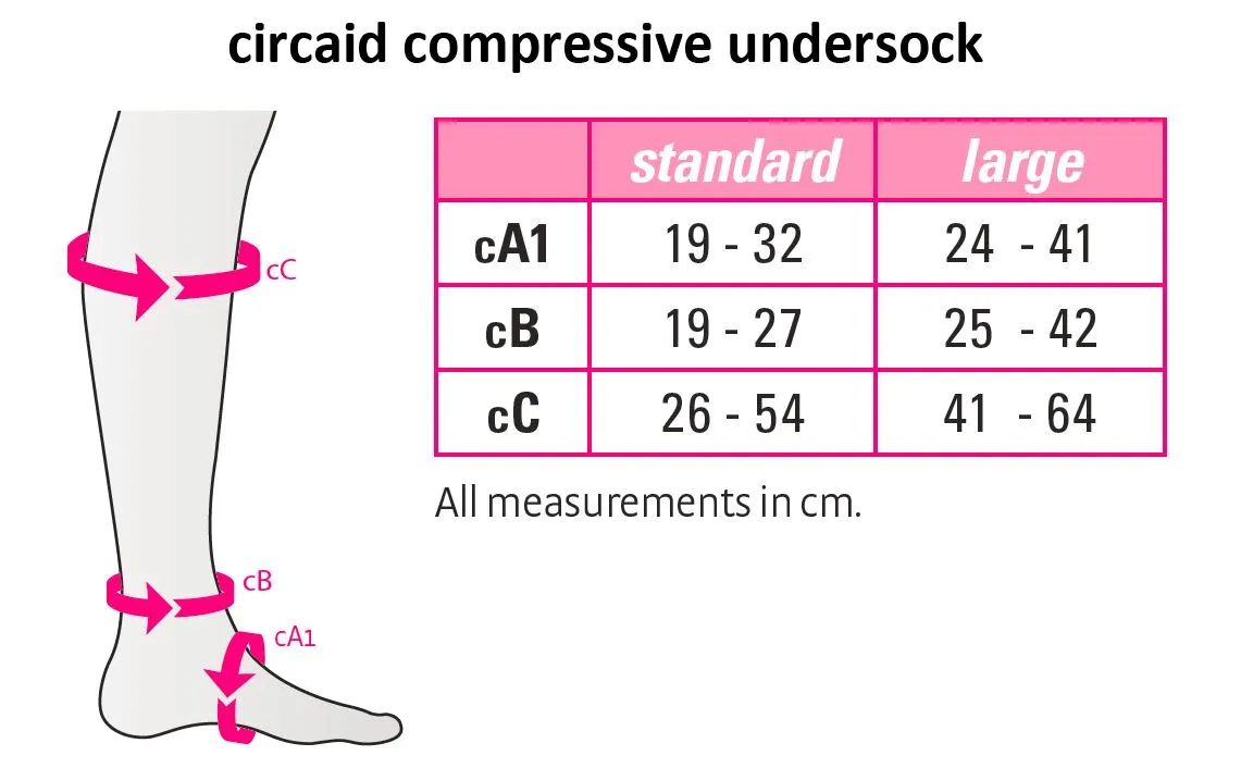 circaid Compressive Undersocks (Unisex)