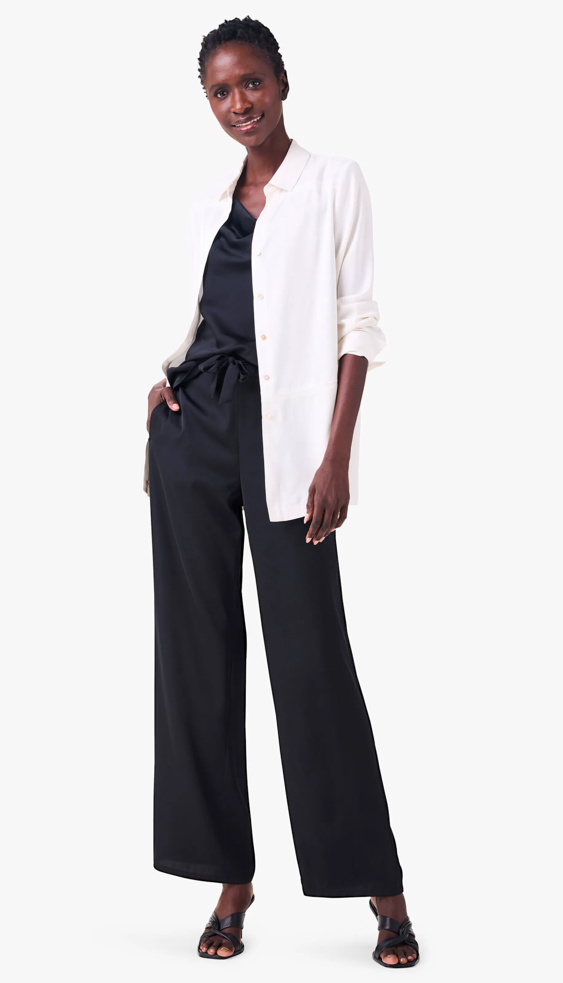Crepe Drape Tank