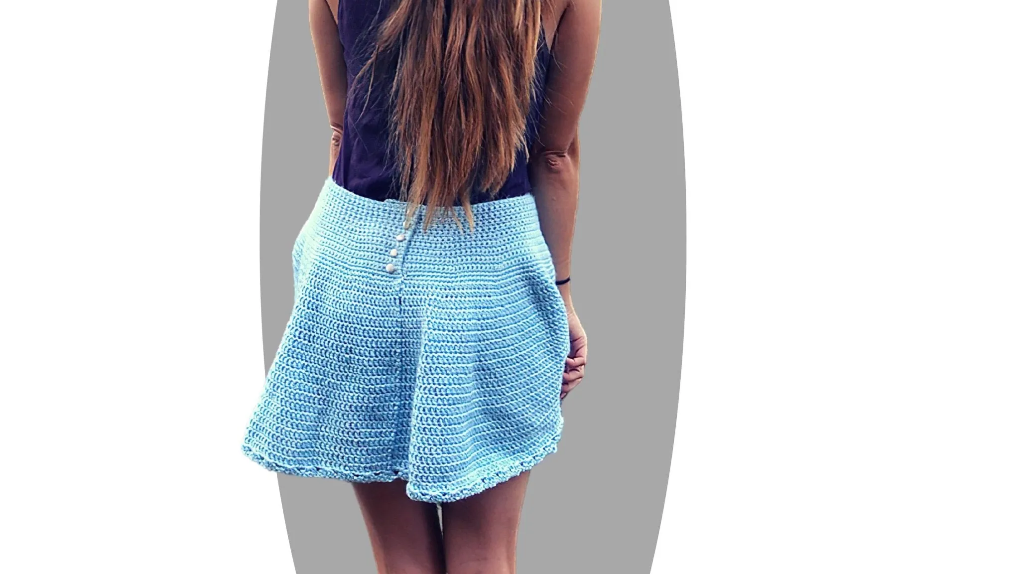 Crochet Skirt Pattern - Air