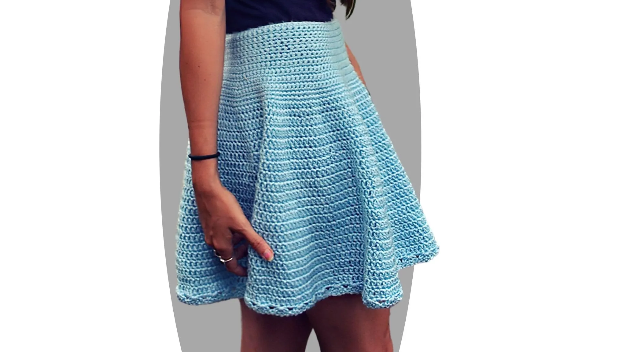 Crochet Skirt Pattern - Air