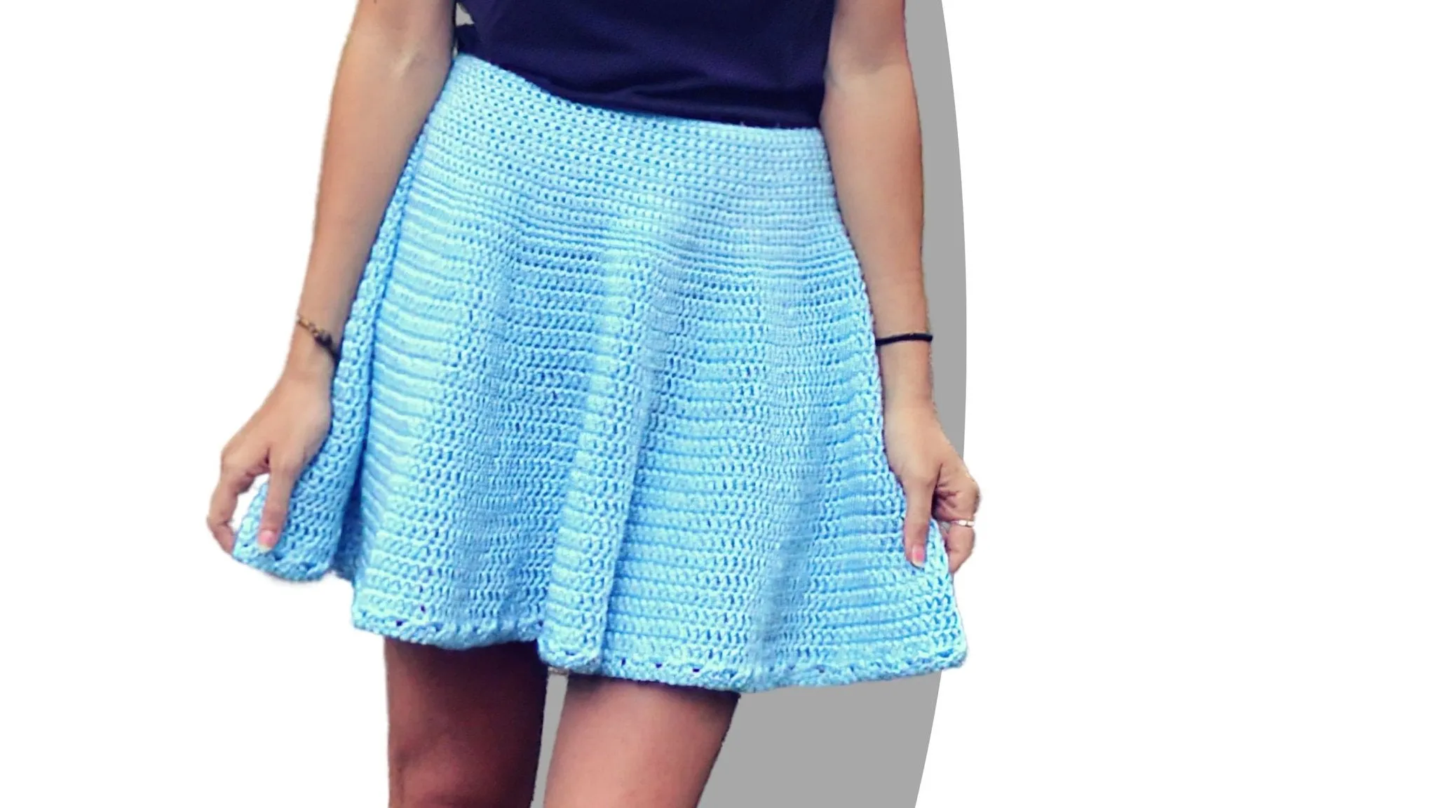 Crochet Skirt Pattern - Air