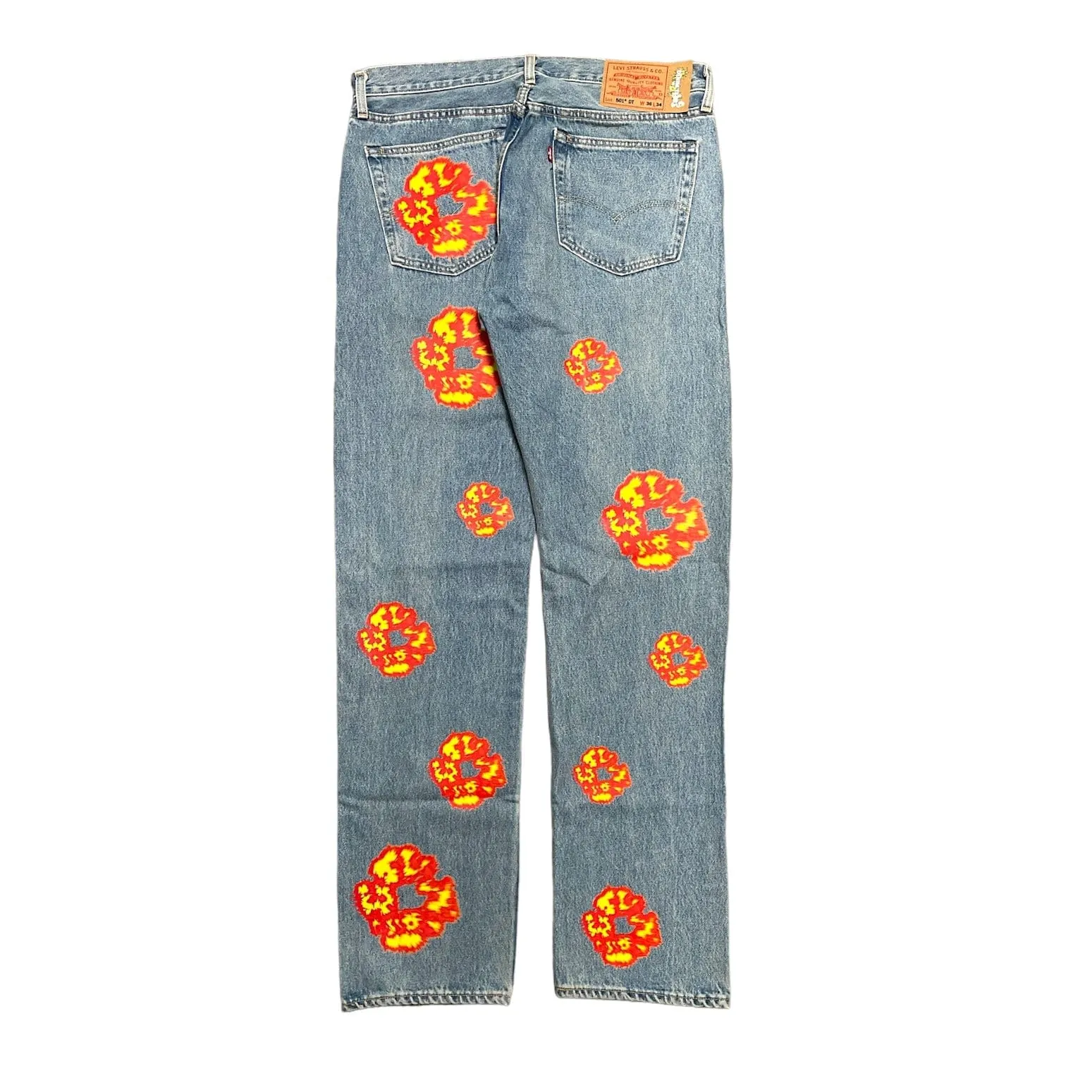 Denim Tears x Offset 501 Jeans Light Wash