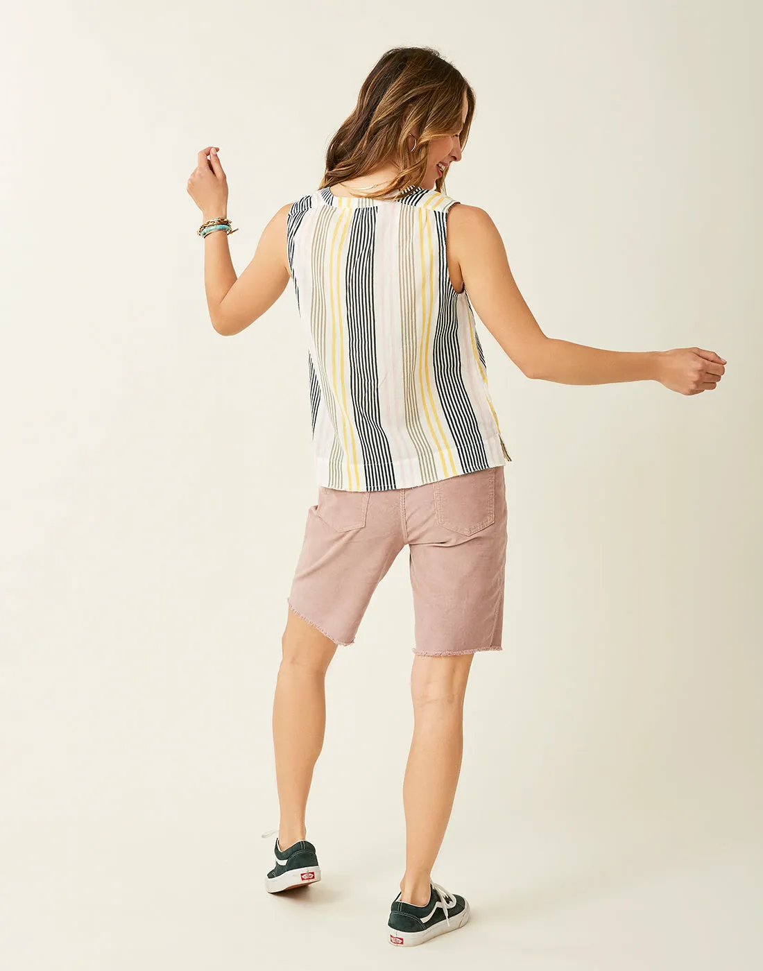 Dylan Tank: Multistripe - FINAL SALE