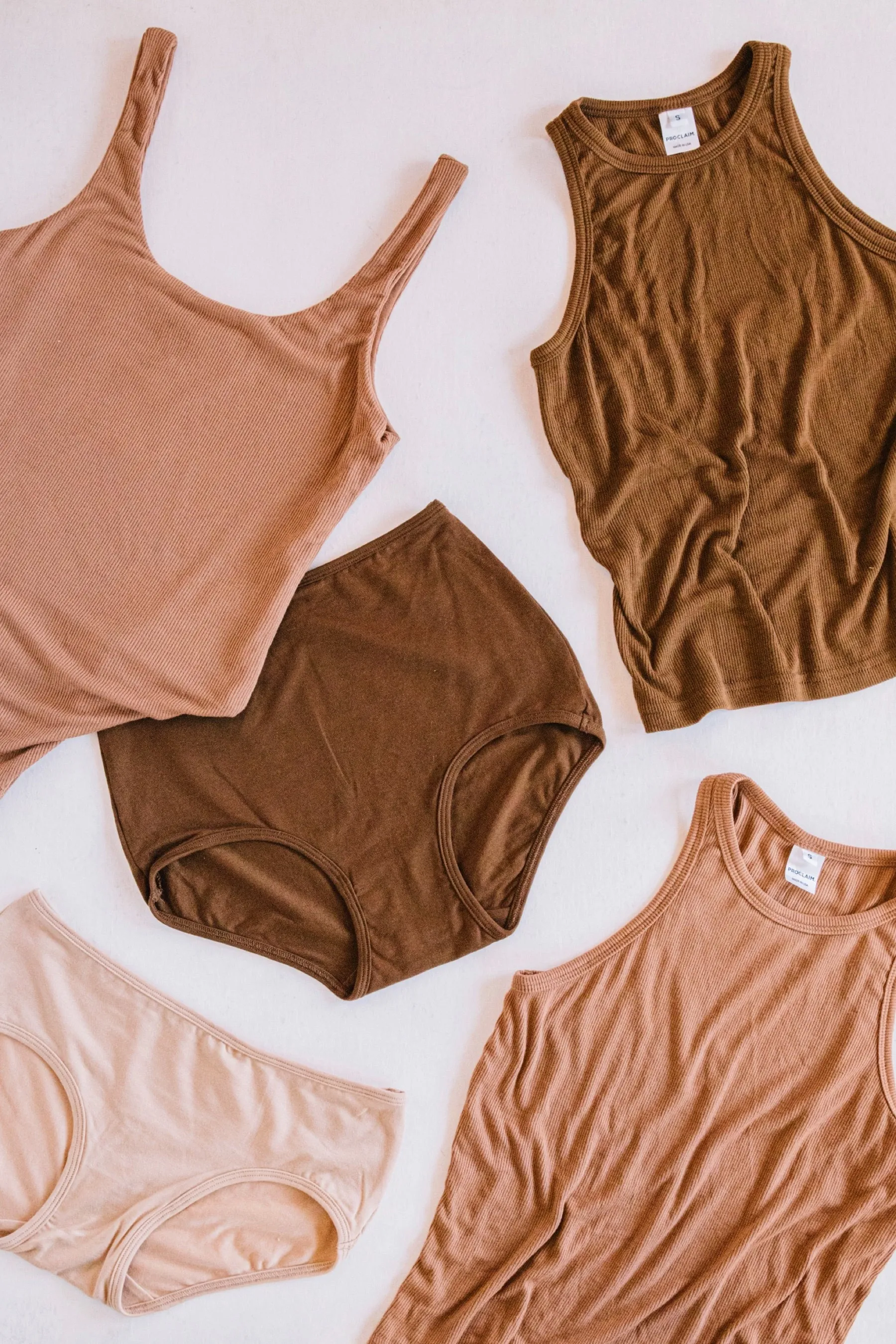 Ella Nude Ribbed Tank