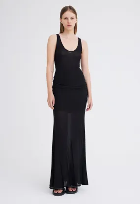 Eren Italian Jersey Tank - Black