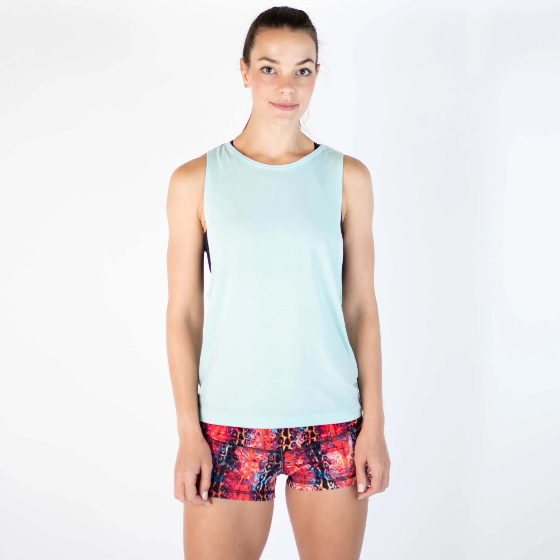 FLEO Heat Up Muscle Tank - Plume