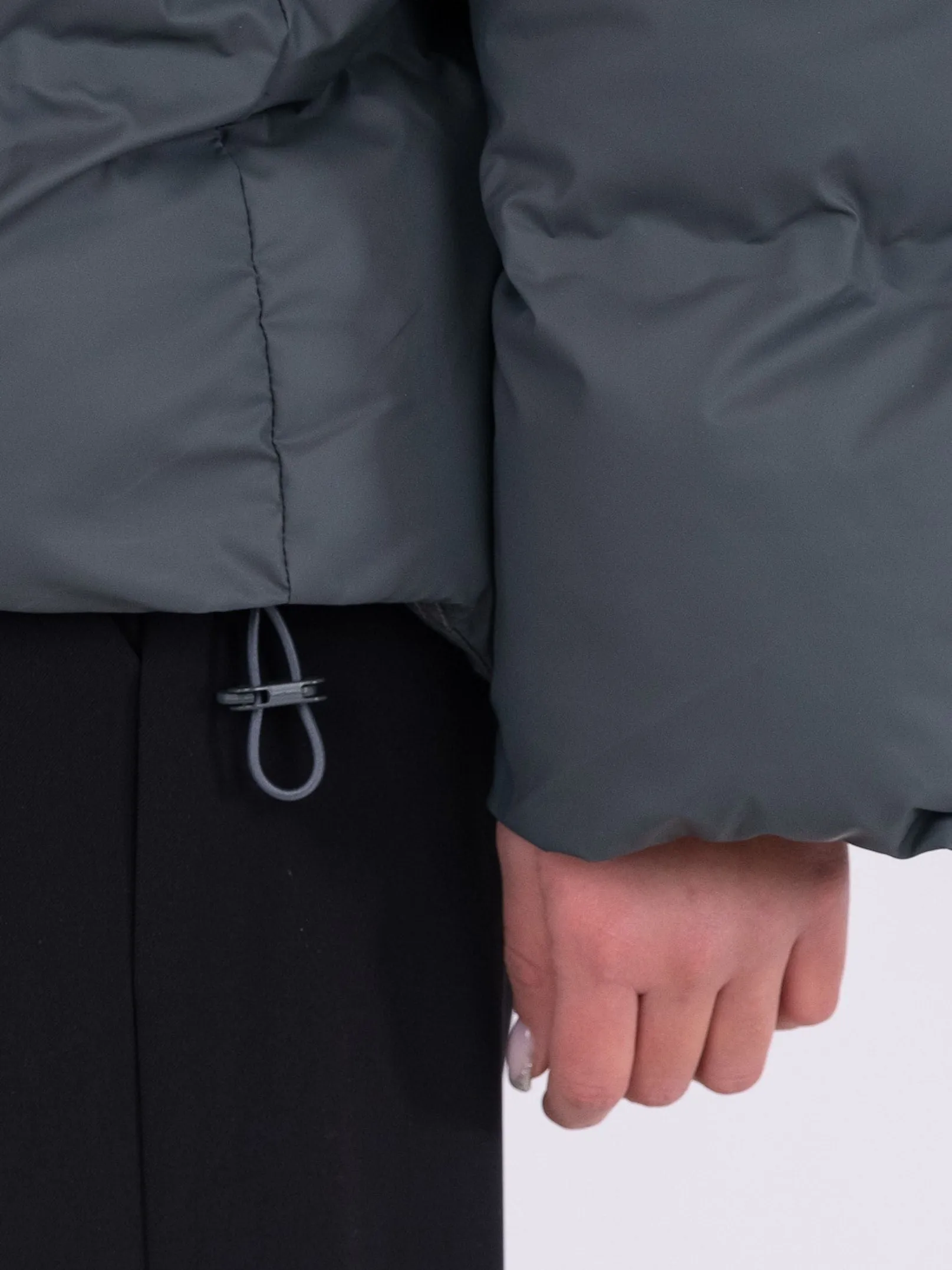 Fox C Puffer Jacket - Antracit