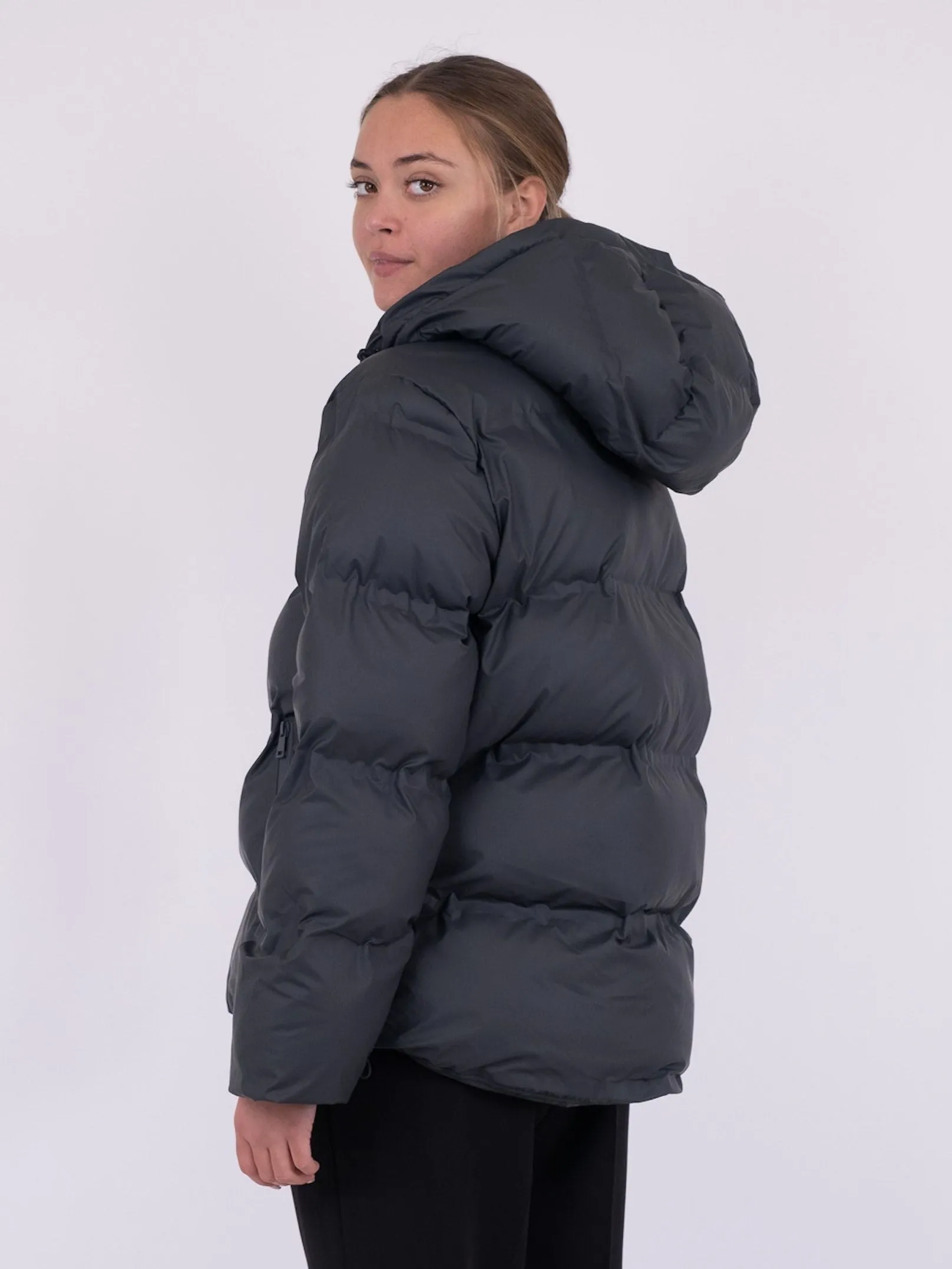 Fox C Puffer Jacket - Antracit
