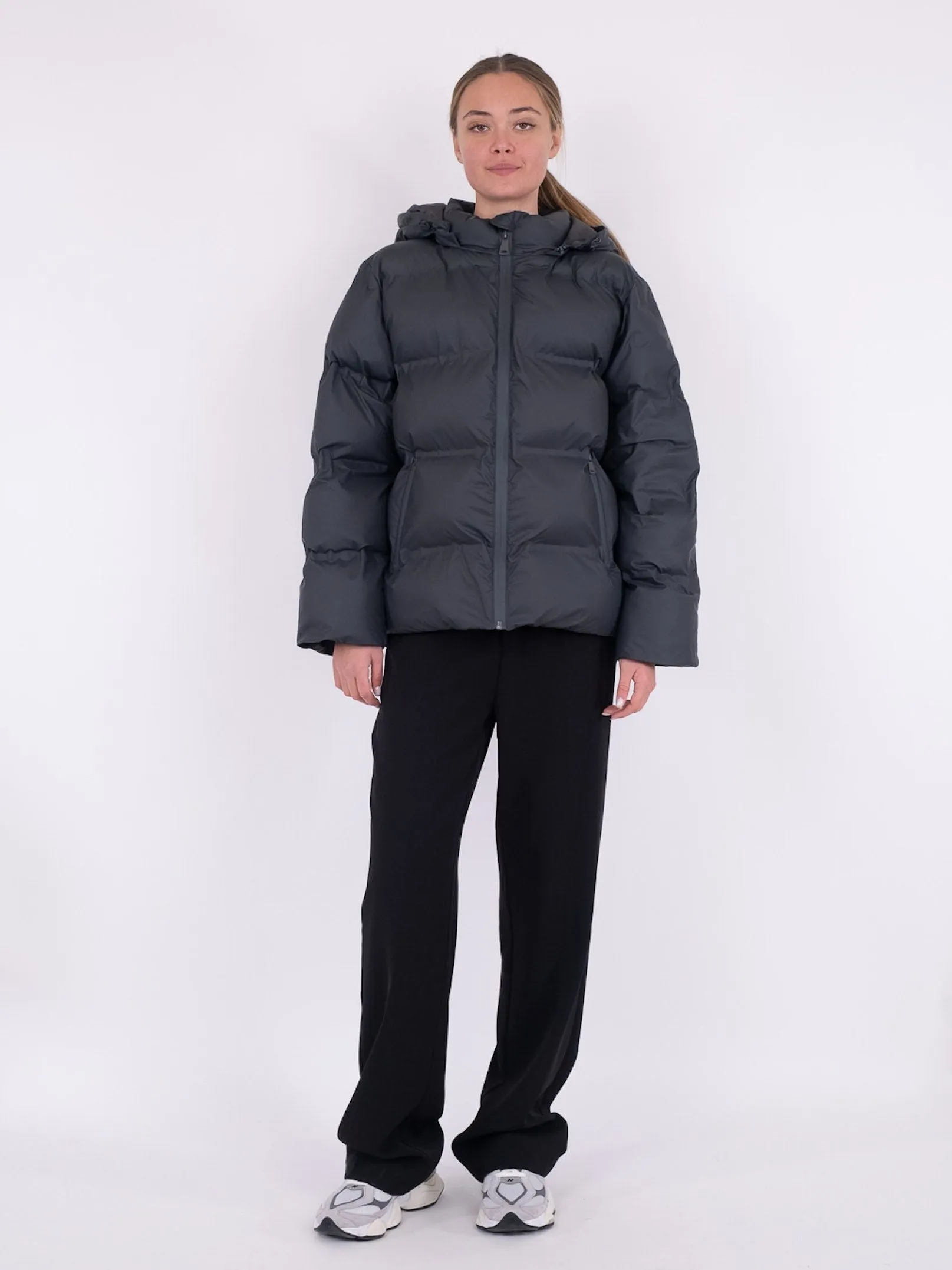 Fox C Puffer Jacket - Antracit