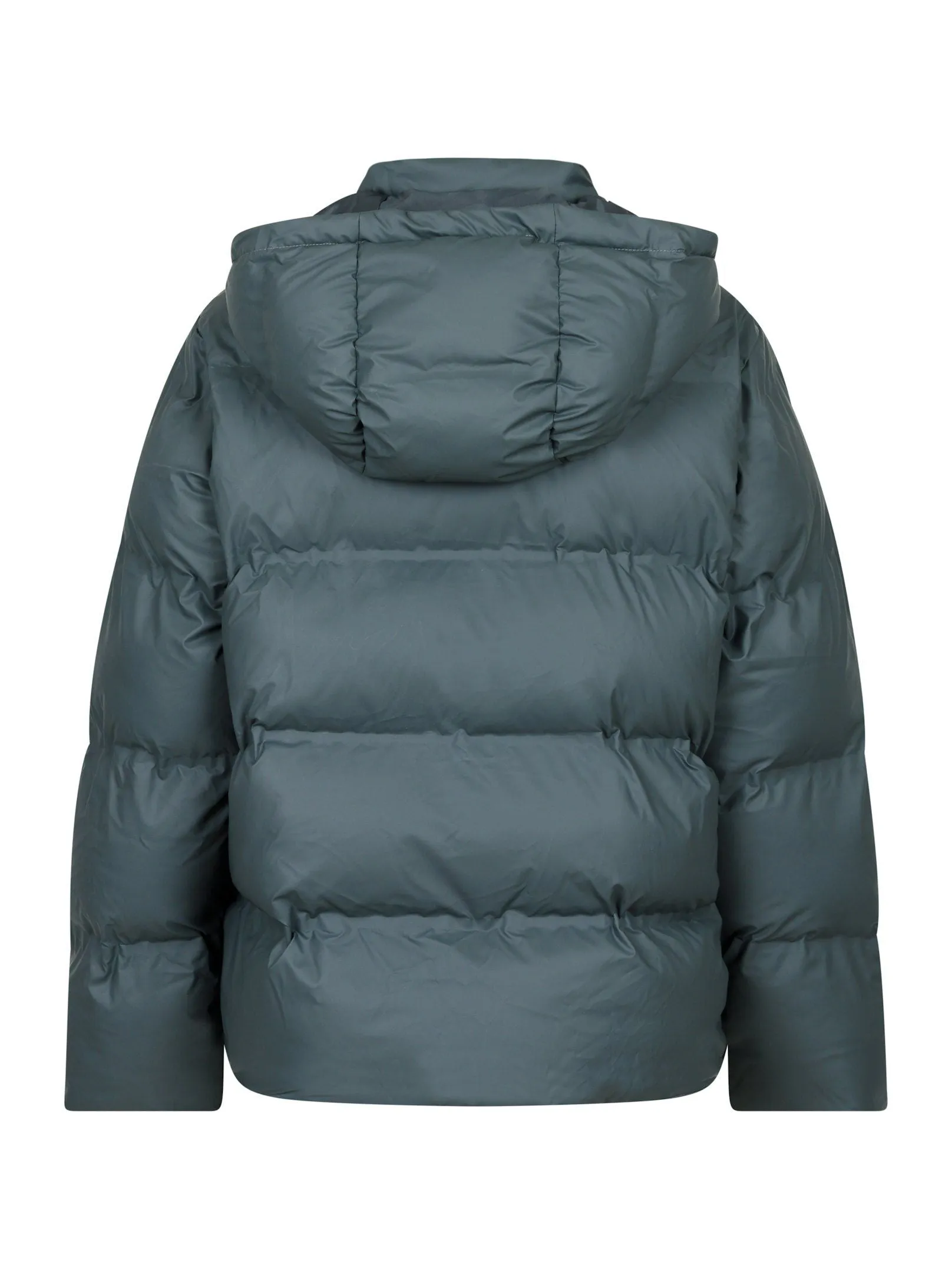 Fox C Puffer Jacket - Smoke Green