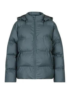 Fox C Puffer Jacket - Smoke Green