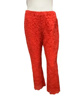 Free People Lace Pattern High Rise Pant Size: M