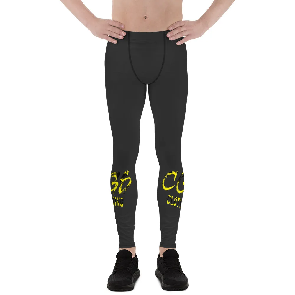 Gold Logo Workout Leggings