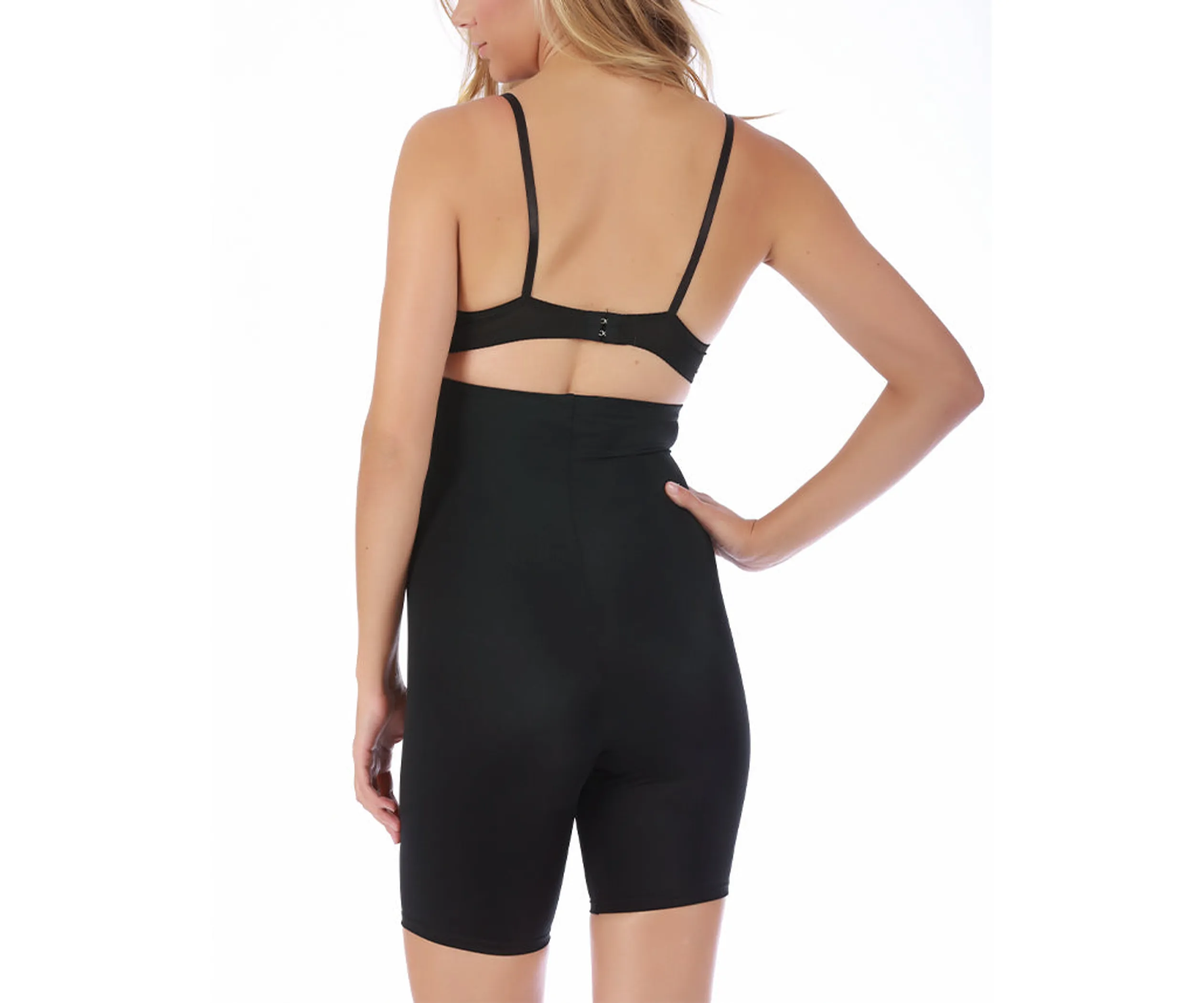 InstantFigure Hi-waist Shorts with Open Gusset Shapewear - Pack Of: 1