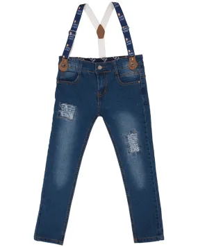 Jeans Atwood Niño Denim celeste Black and Blue