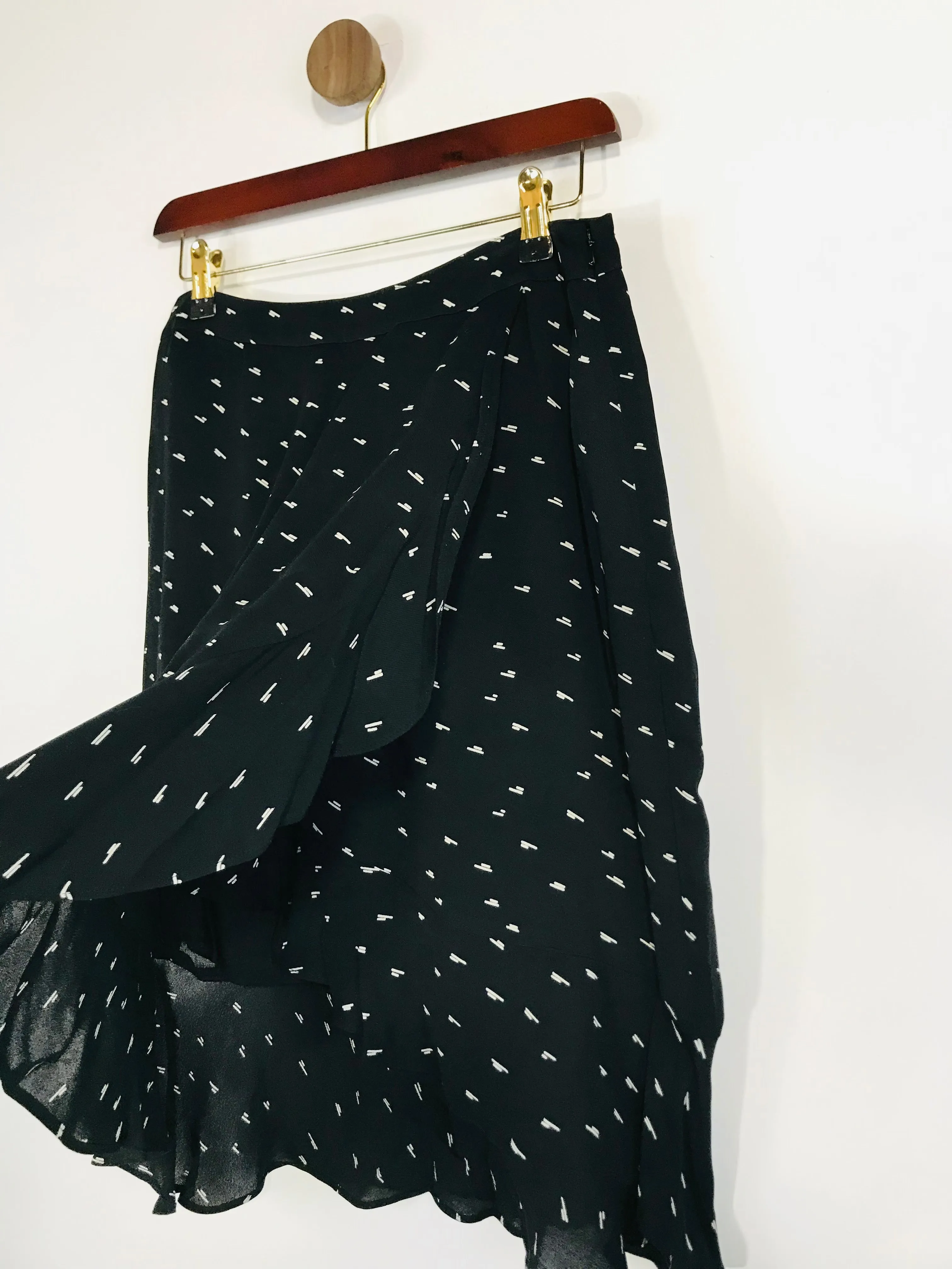 Jigsaw Women's Wrap Pencil Skirt | UK10 | Black