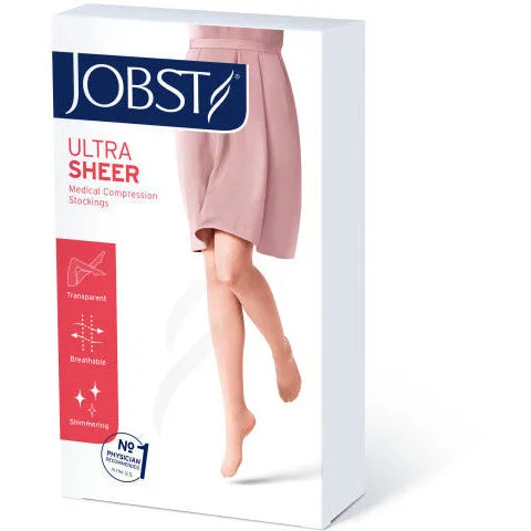 JOBST® UltraSheer Women's Thigh High 20-30 mmHg w/ Silicone Dot Top Band