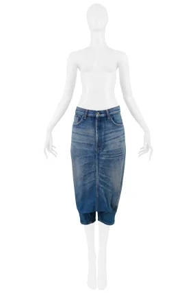 JUNYA WATANABE DENIM SAROUEL PANTS 2010