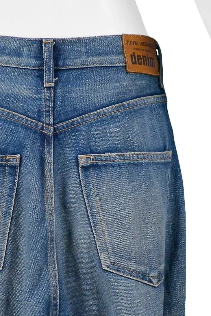 JUNYA WATANABE DENIM SAROUEL PANTS 2010