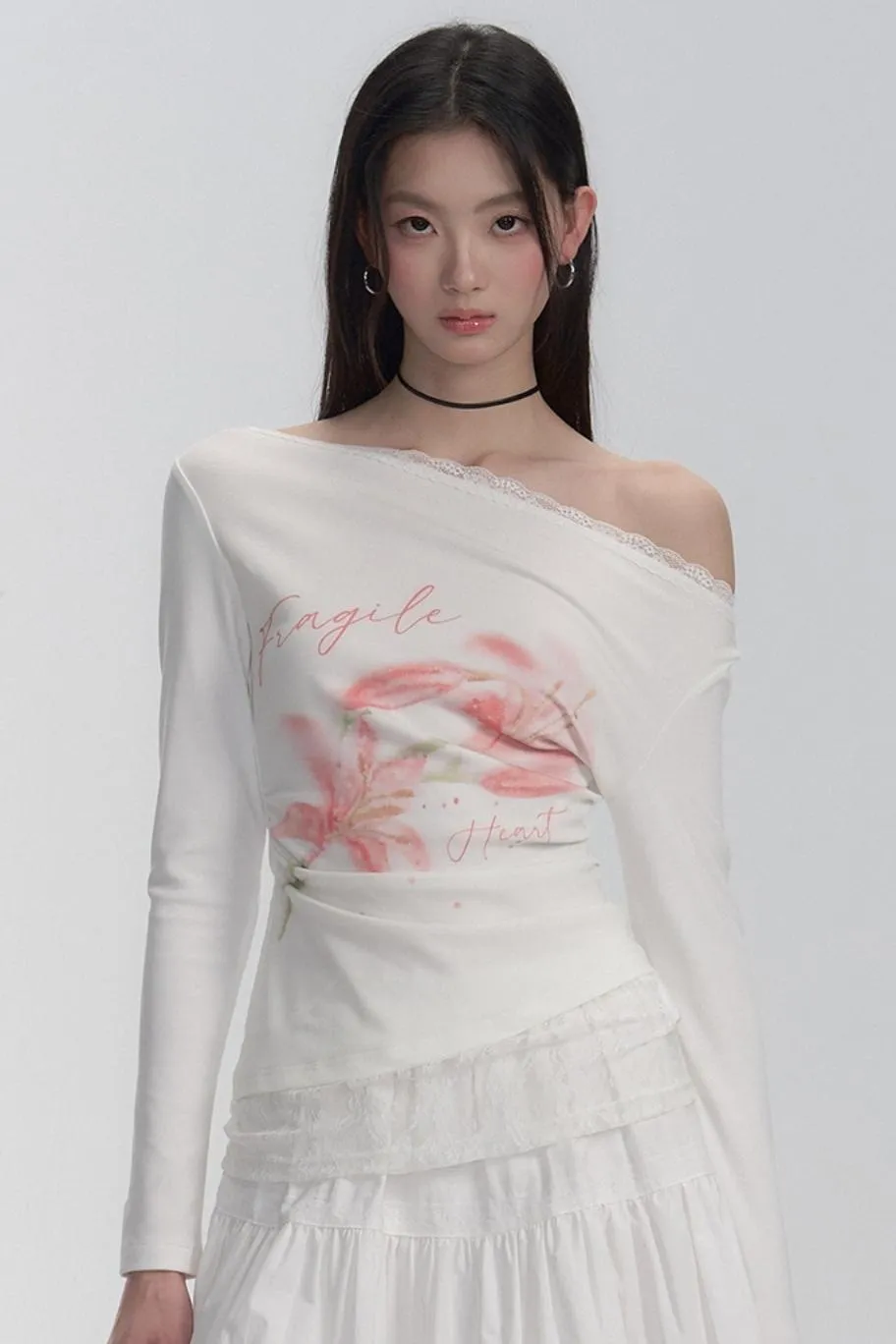 Lace Detail Inner Layer Top