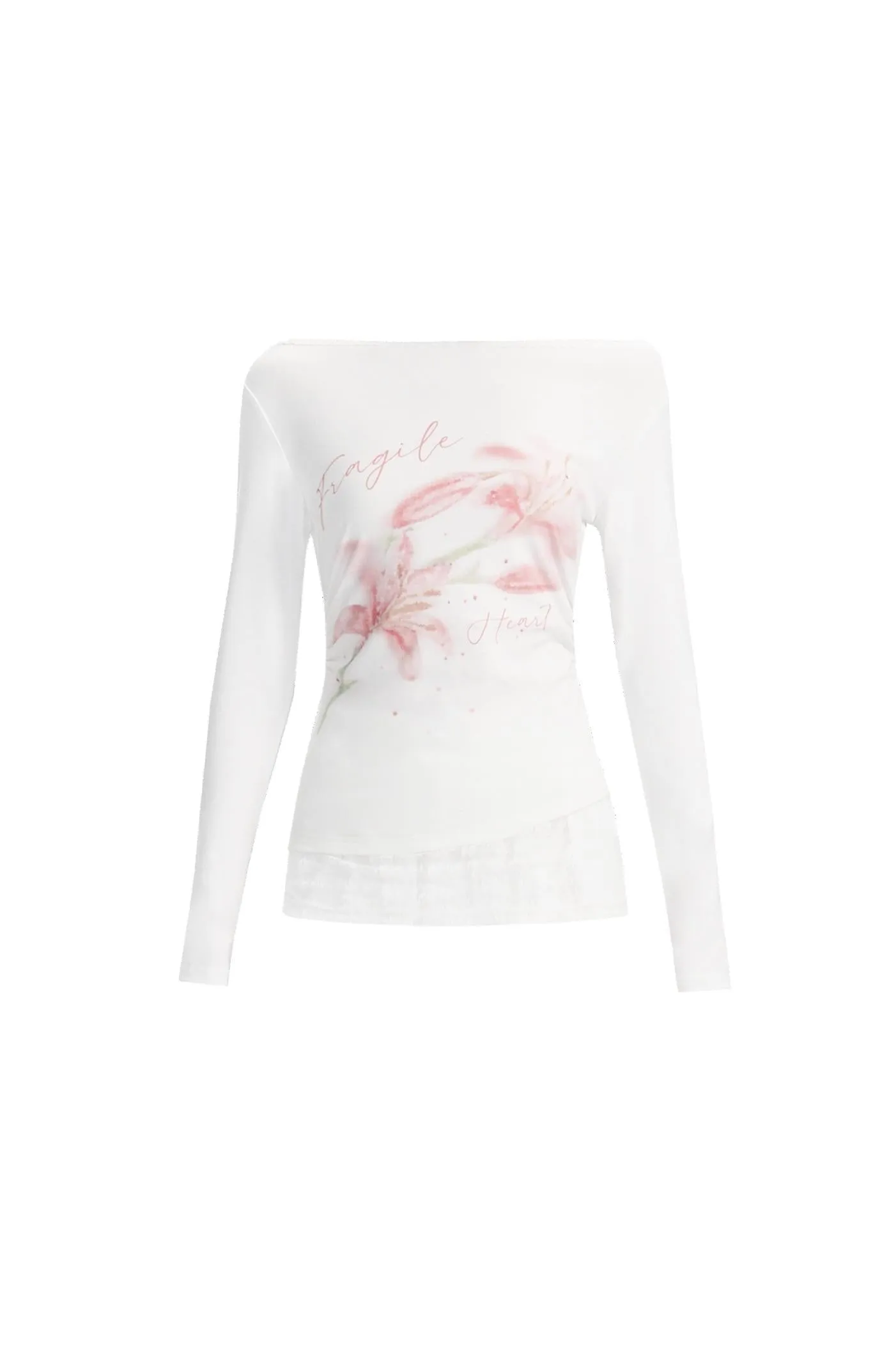Lace Detail Inner Layer Top