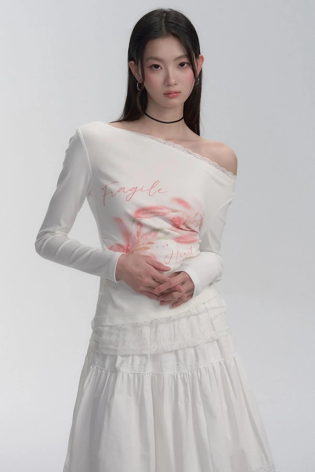Lace Detail Inner Layer Top