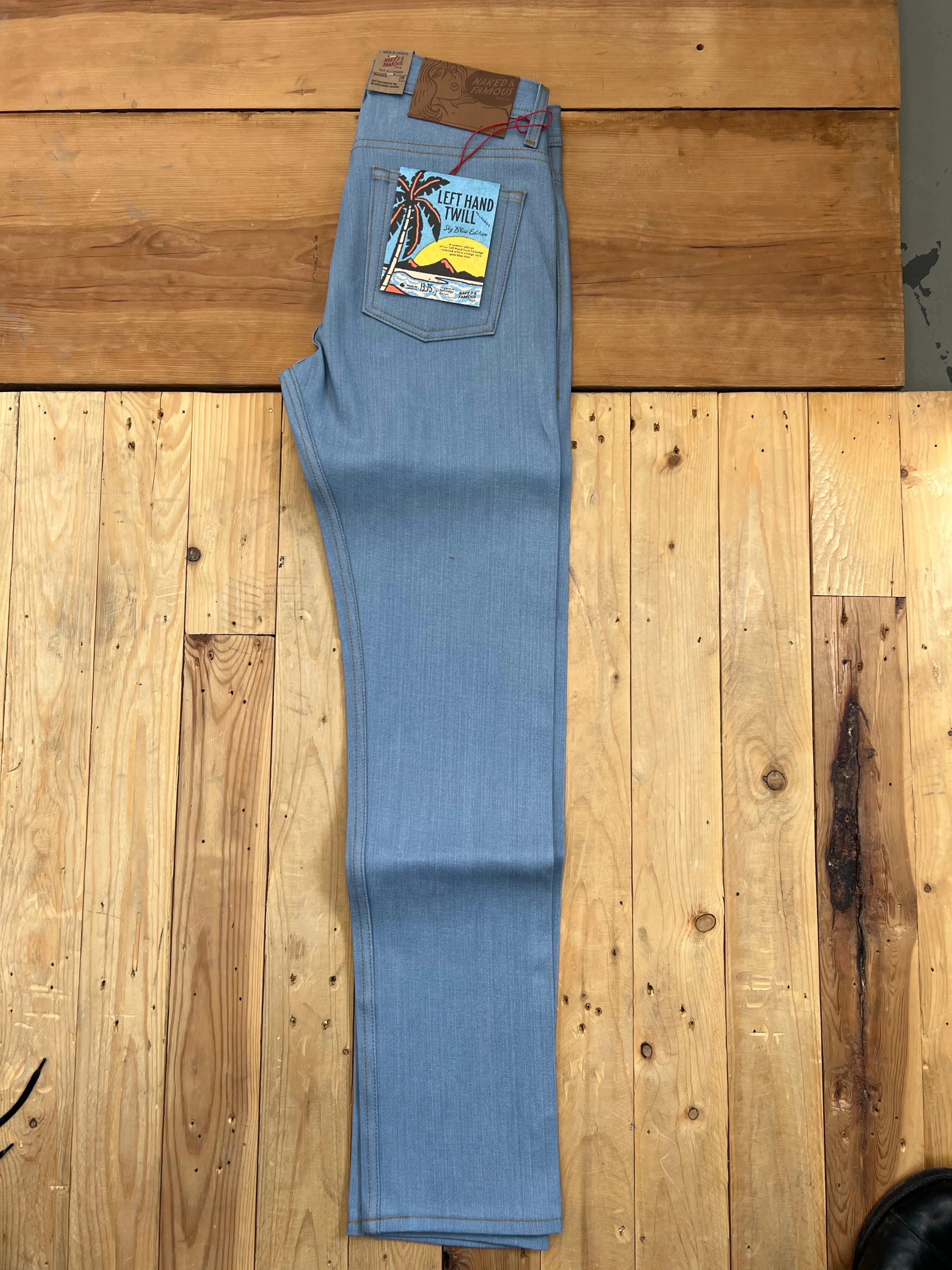 Left Hand Twill Pale Blue Weird Guy