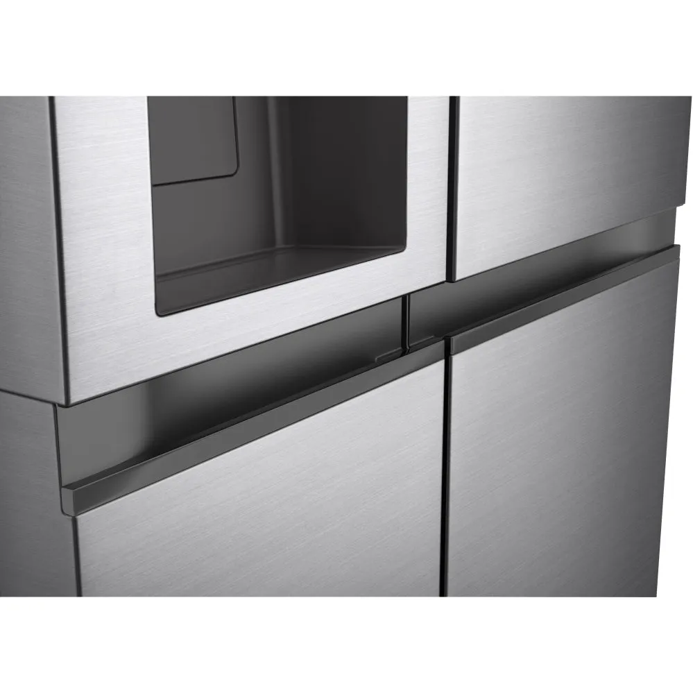 LG GSLV50PZXL 91.3cm Frost Free American Style Fridge Freezer - Stainless Steel