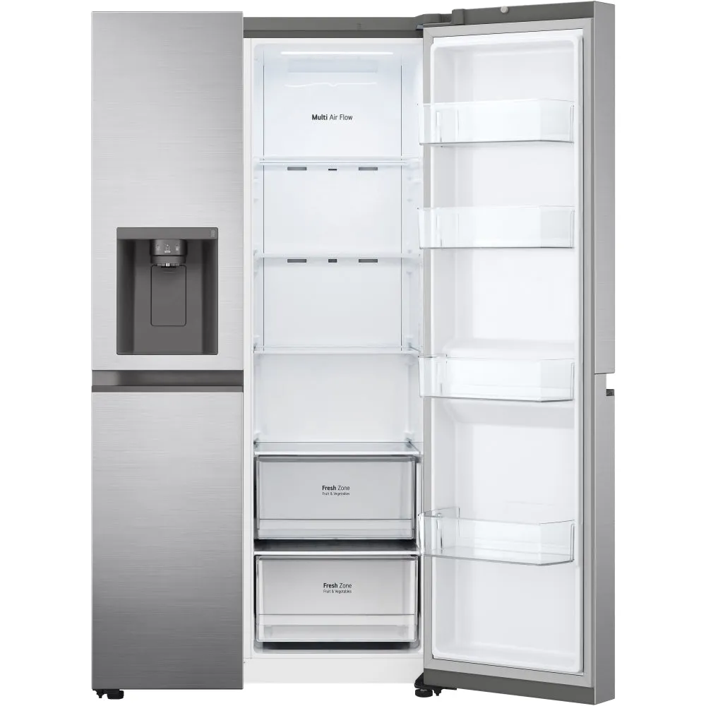 LG GSLV50PZXL 91.3cm Frost Free American Style Fridge Freezer - Stainless Steel