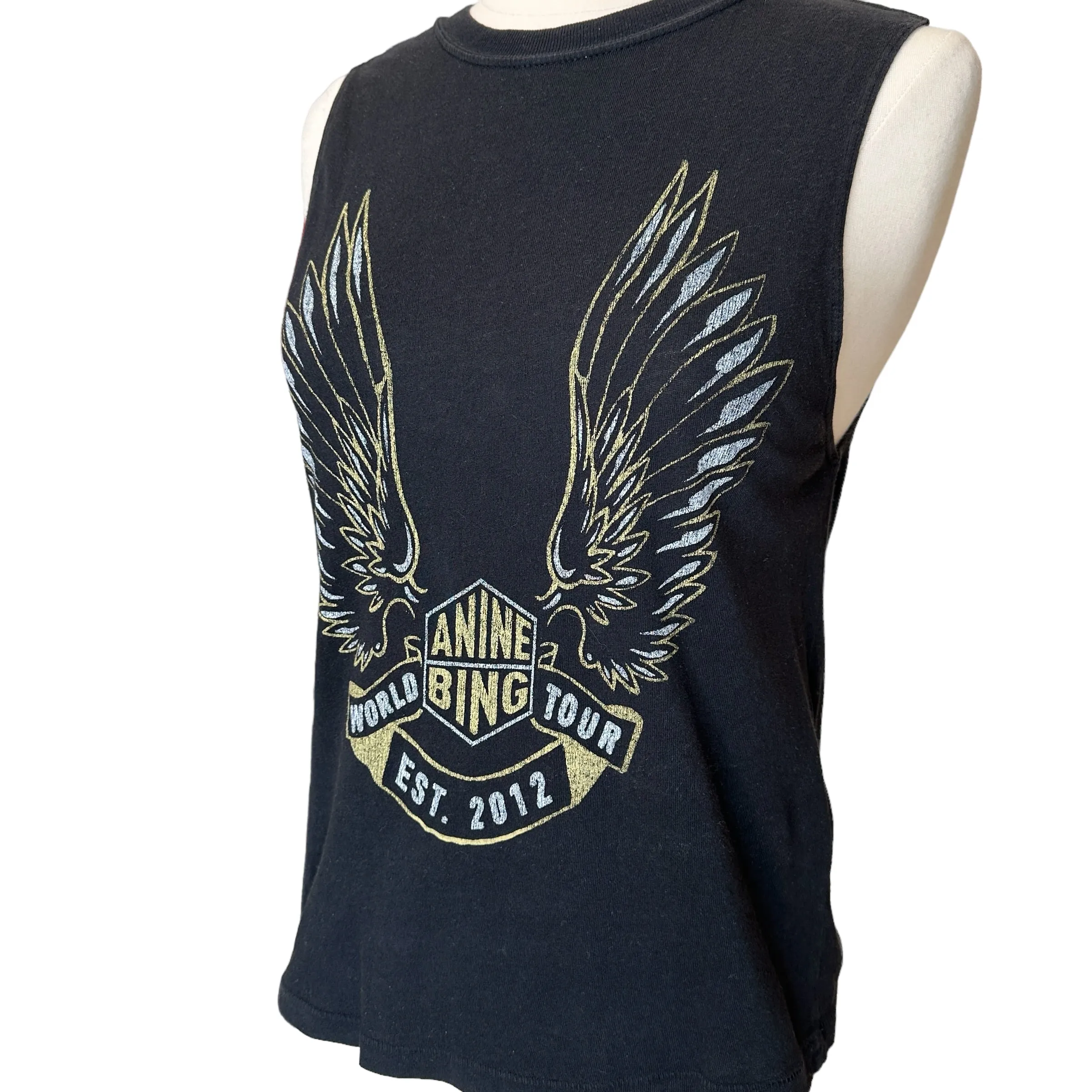 Logo Black Tank Top - XS