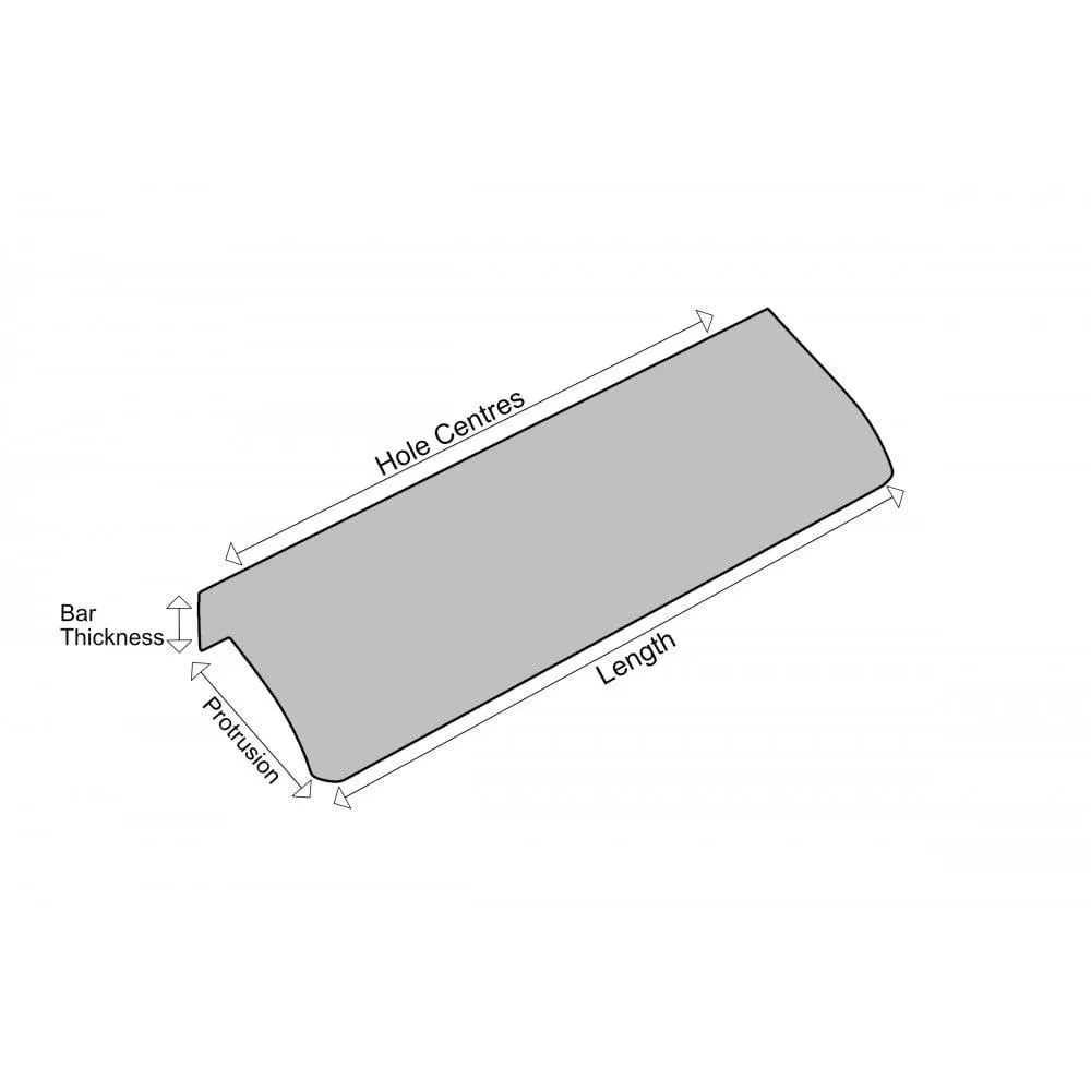 M4TEC Alva Bar Pull Handle Chrome VD3