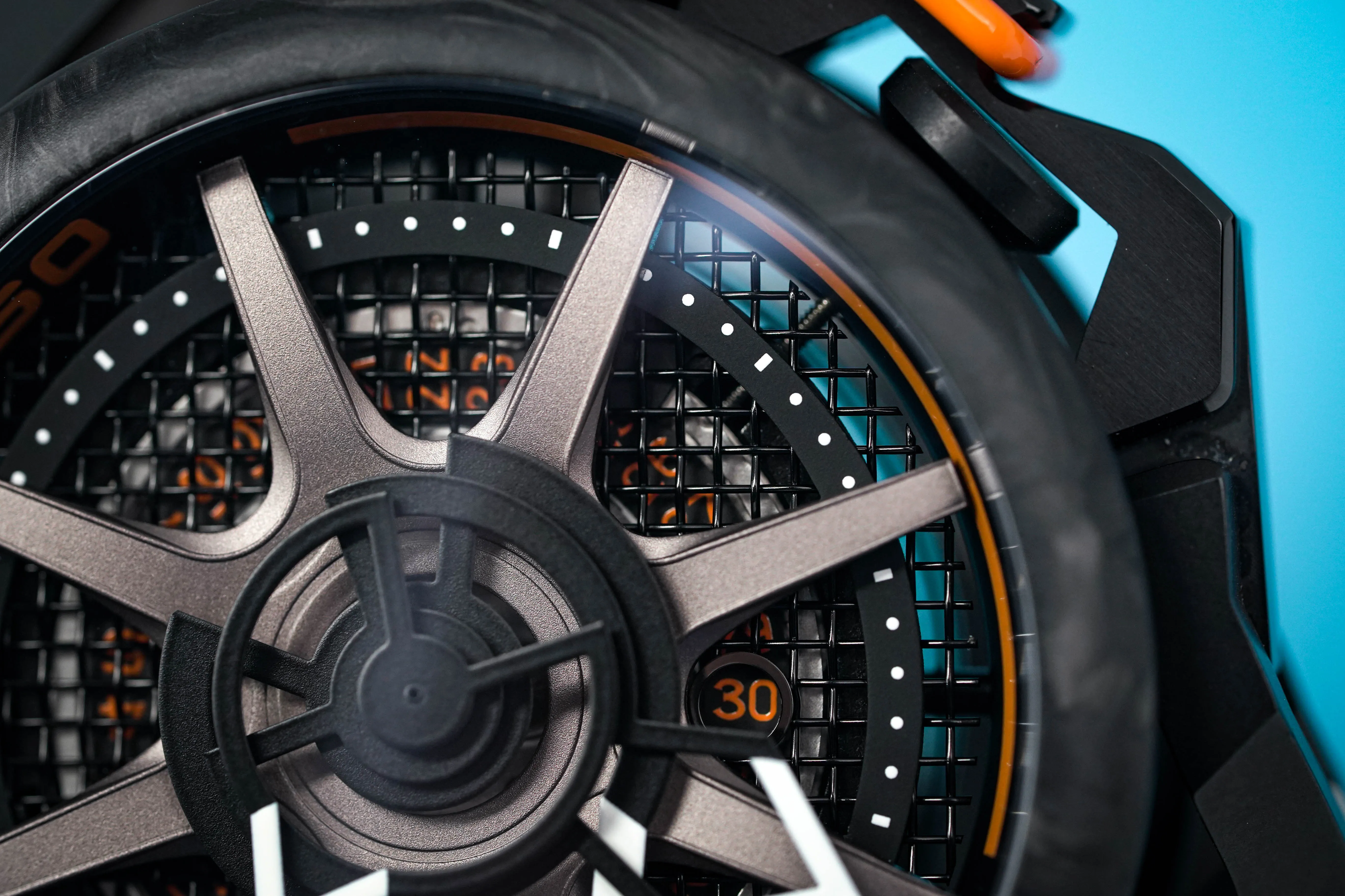 Mazzucato Reversible Watch Monza Orange Carbon