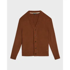 Men Mmk-Langton-Ls Cardigan - Brown