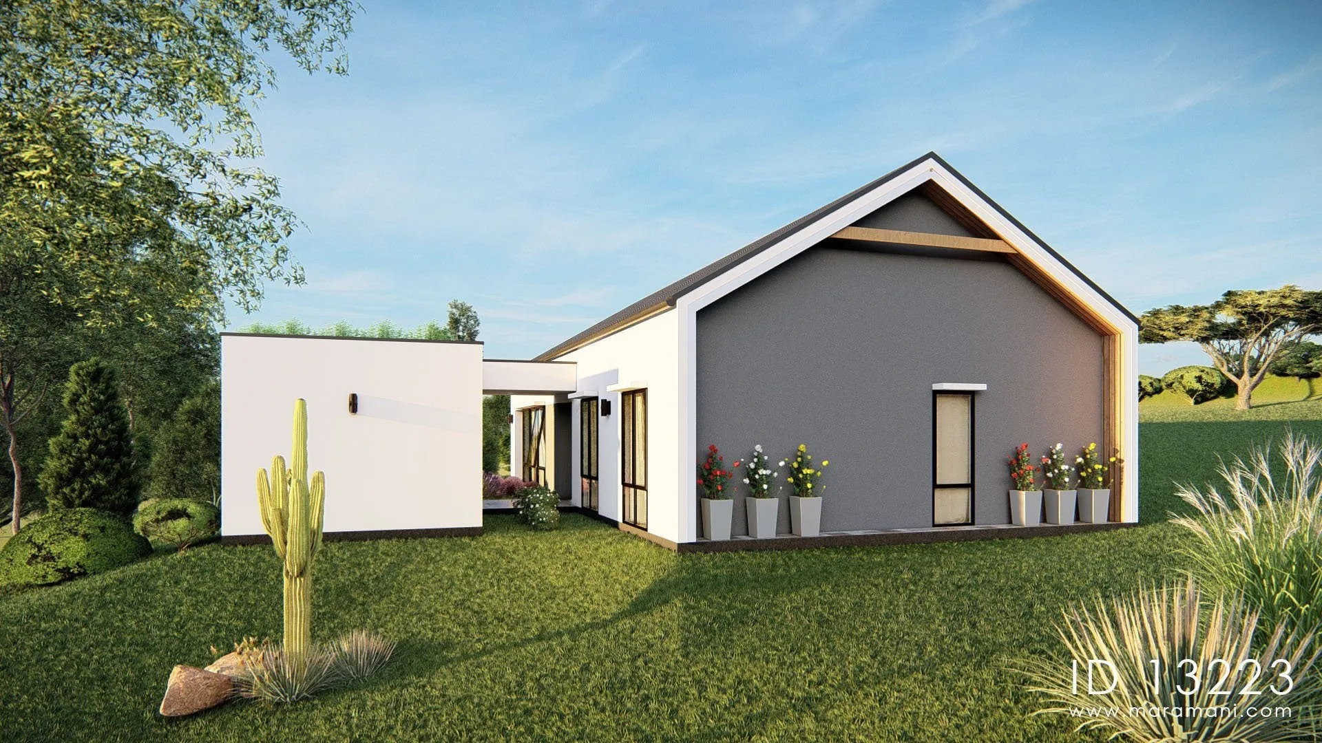 Minimalist 3 bedroom home - ID 13223