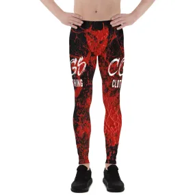 Red Splatter Compression Pants