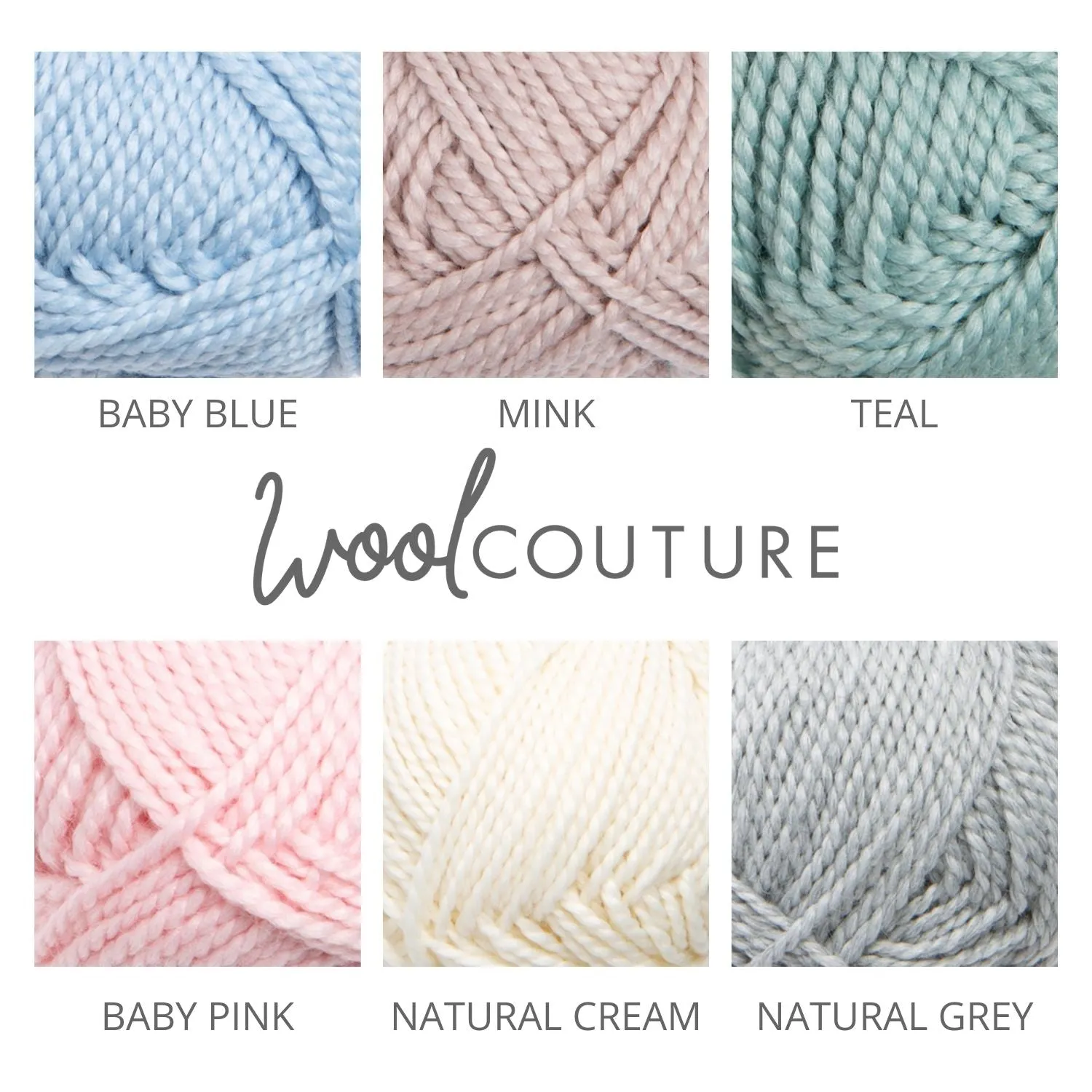 Ridged Baby Cardi Knitting Kit
