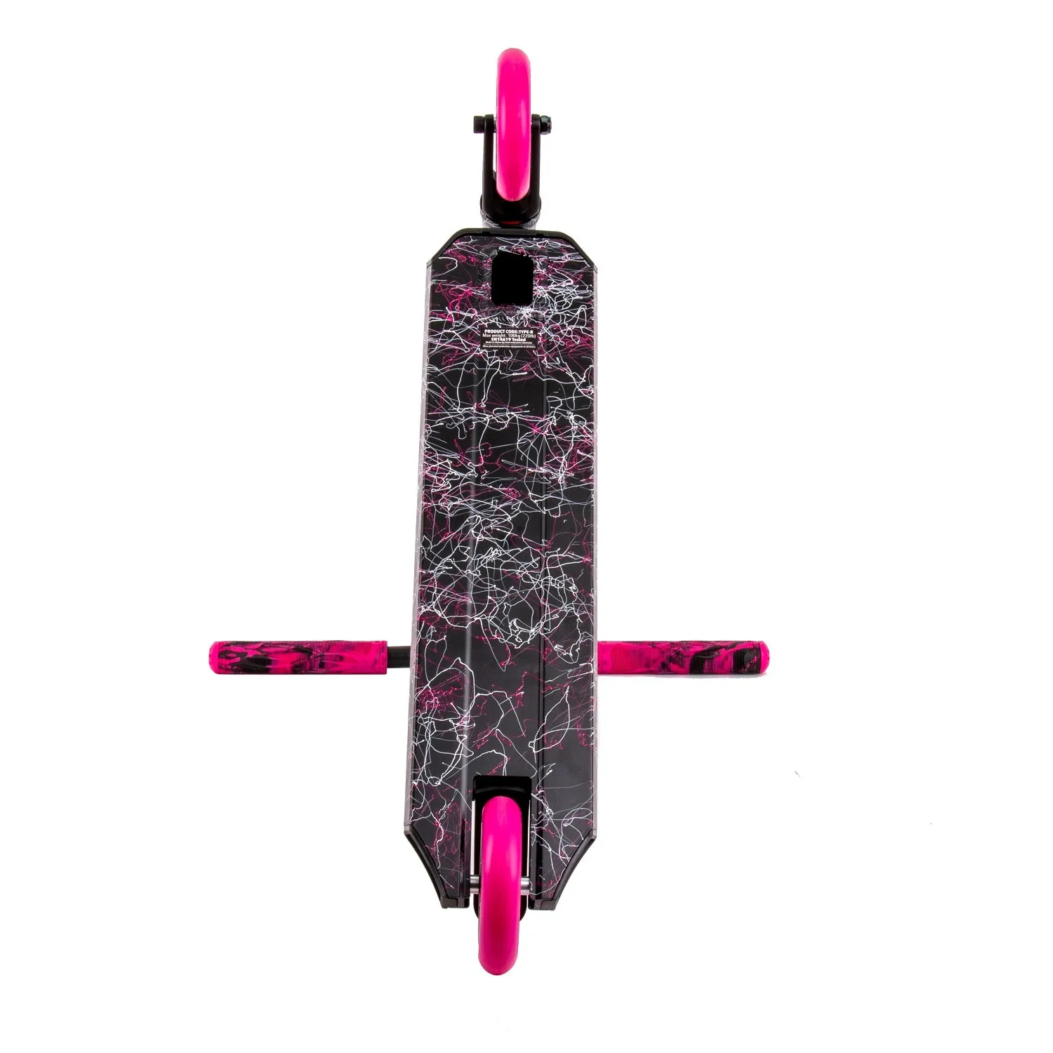 Root Industries Type R Complete Scooter - Black/Pink/White