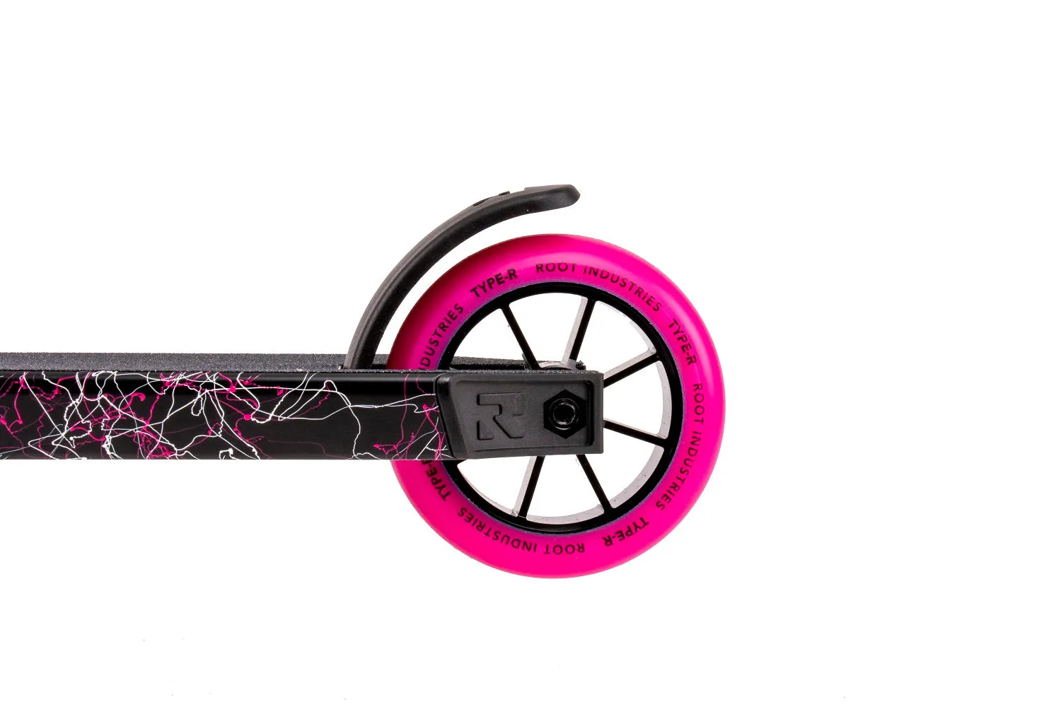 Root Industries Type R Complete Scooter - Black/Pink/White
