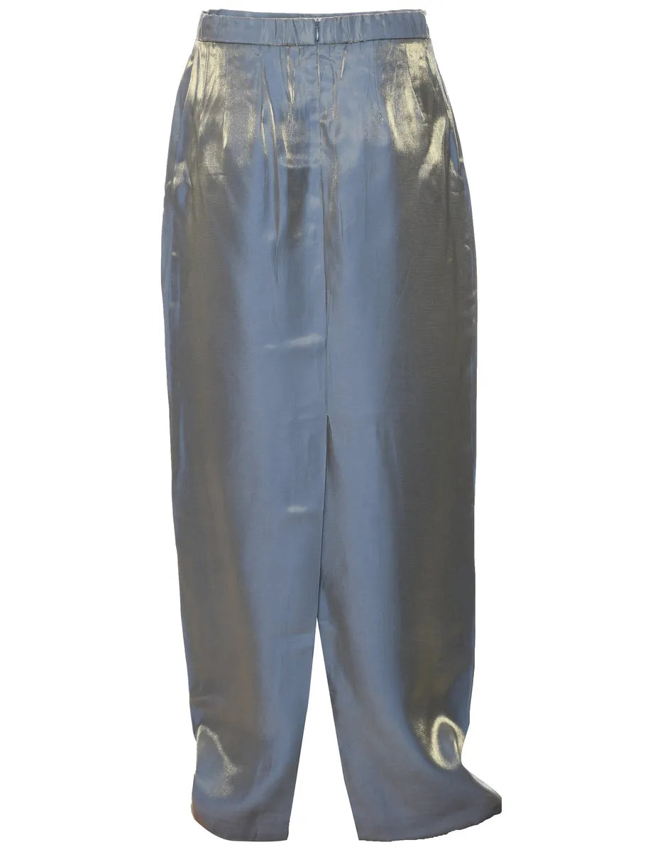 Shiny Maxi Skirt - L
