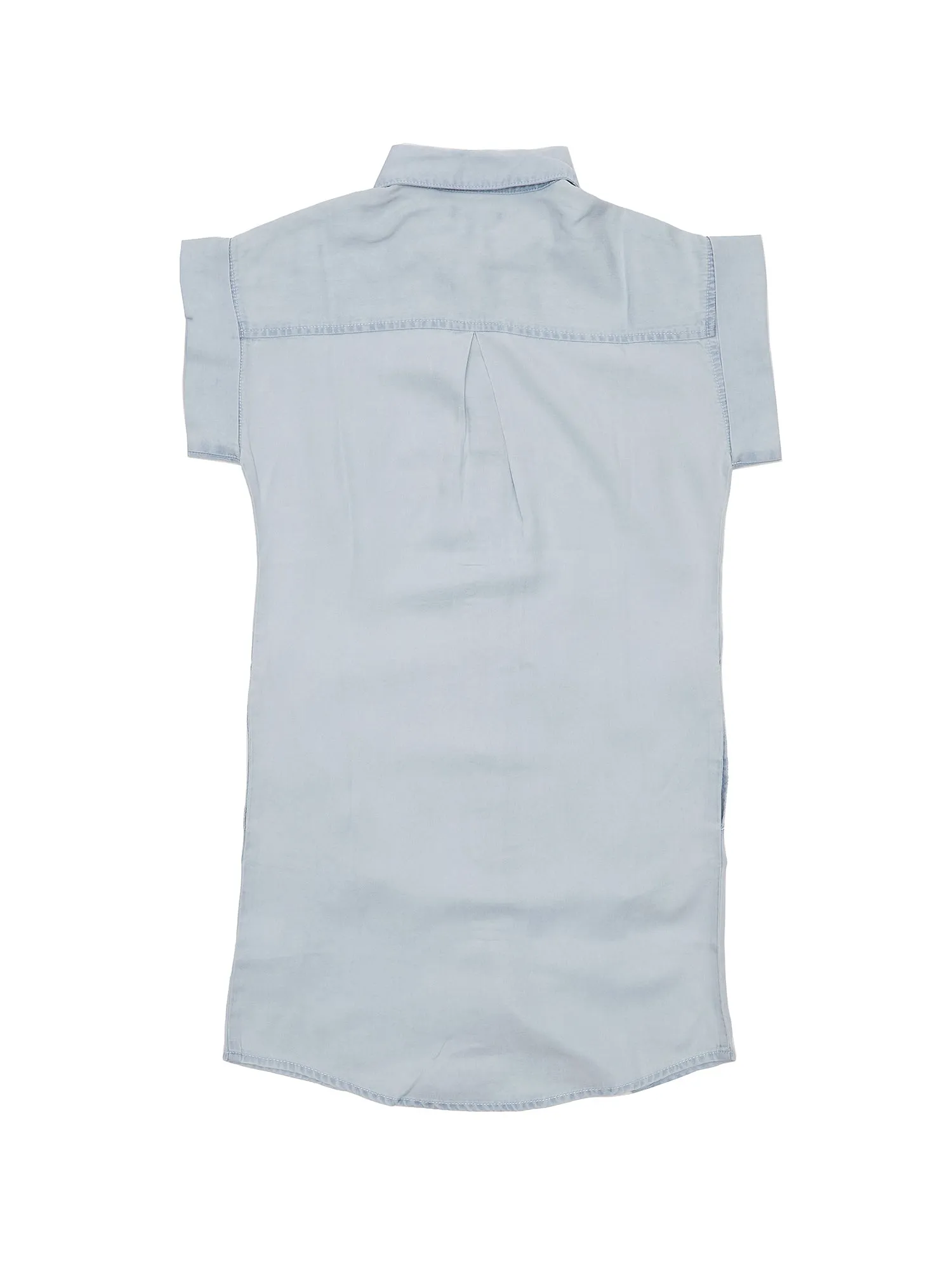 SILVER JEANS CO. - Girls Denim Shirt Dress