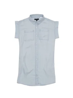 SILVER JEANS CO. - Girls Denim Shirt Dress