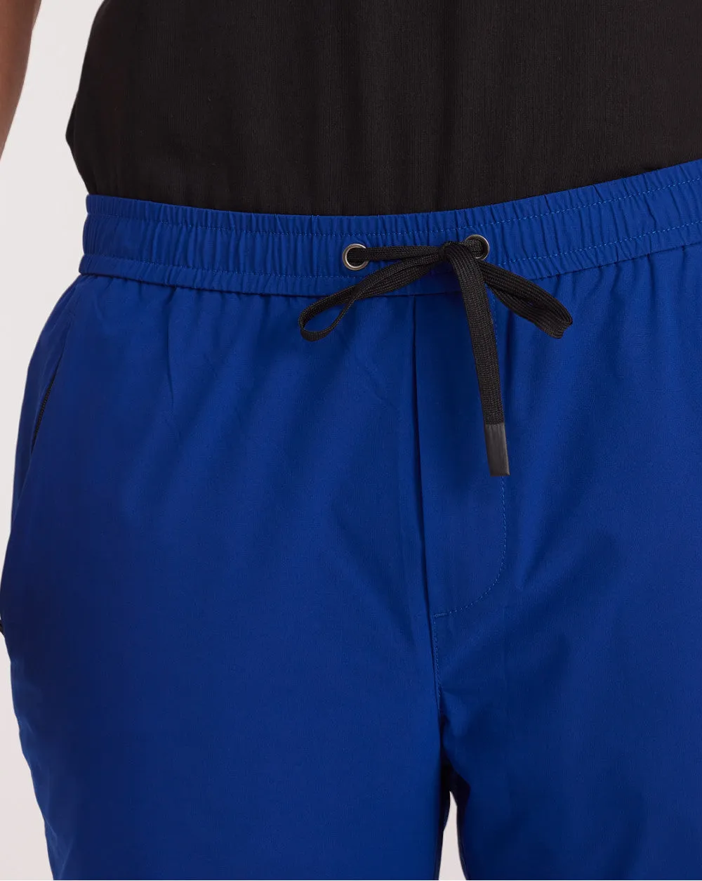 Slim Fit Performance Tech Joggers - Mountain Blue