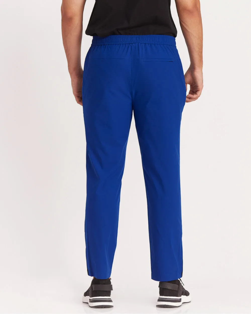 Slim Fit Performance Tech Joggers - Mountain Blue