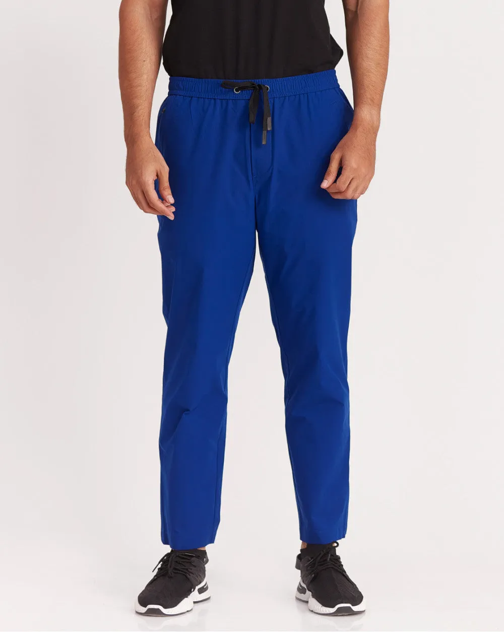 Slim Fit Performance Tech Joggers - Mountain Blue